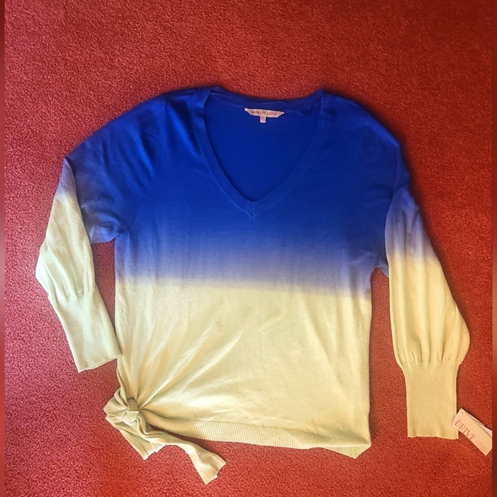 Colorful, lightweight and soft 'summer' sweater. NWT